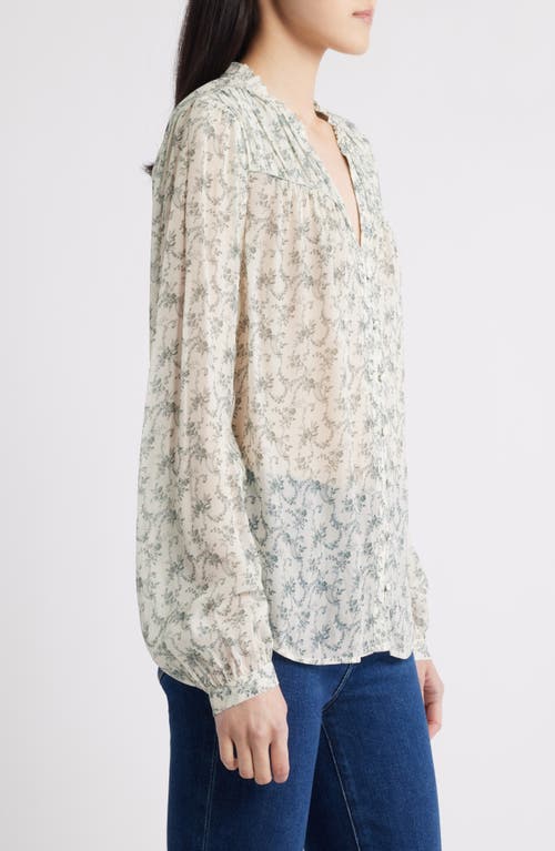 Paige Monika Floral Long Sleeve Shirt
