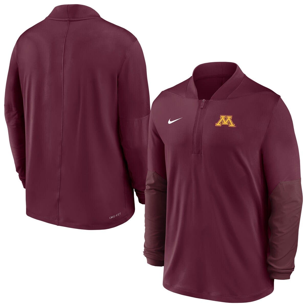 nike maroon half zip