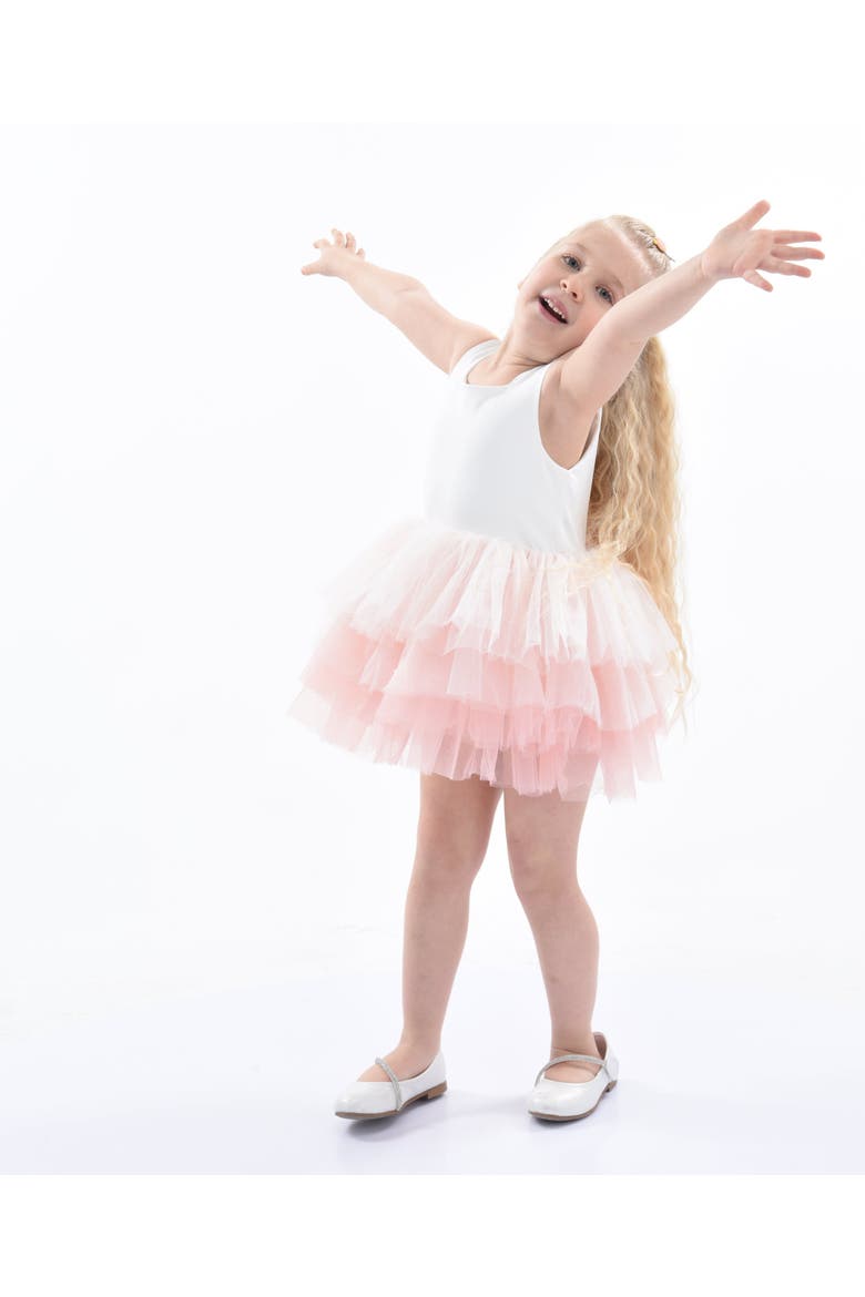 Emma Tutu Dress, Alternate, color, White