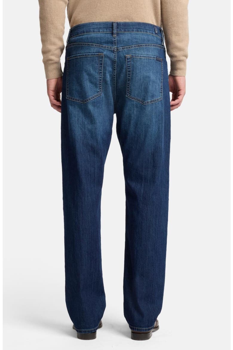 Airweft Modern Straight Leg Jeans, Alternate, color, TEAK