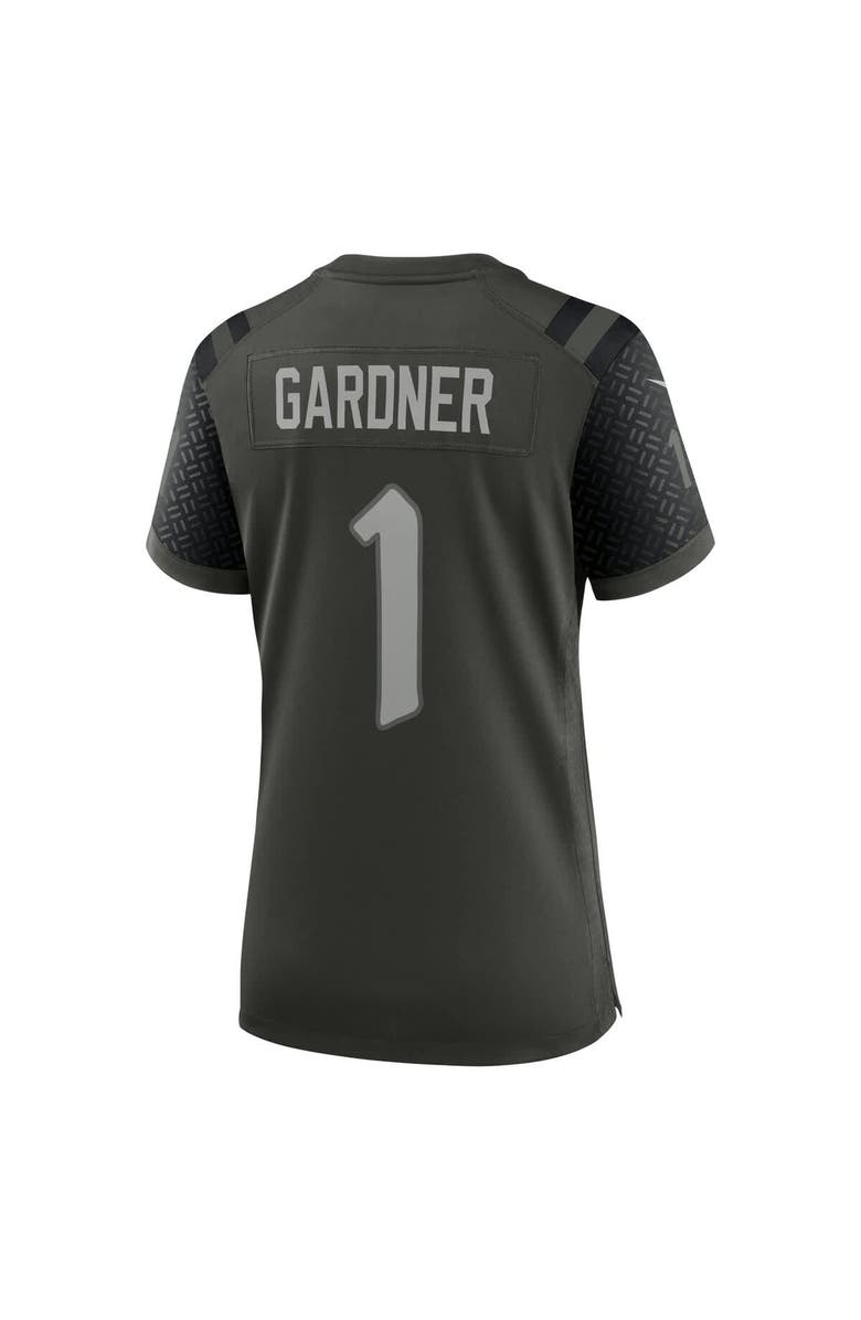 Nike Women's Nike Ahmad Sauce Gardner Gotham Green New York Jets 2025 Rivalries Collection Game Jersey, Alternate, color, Green
