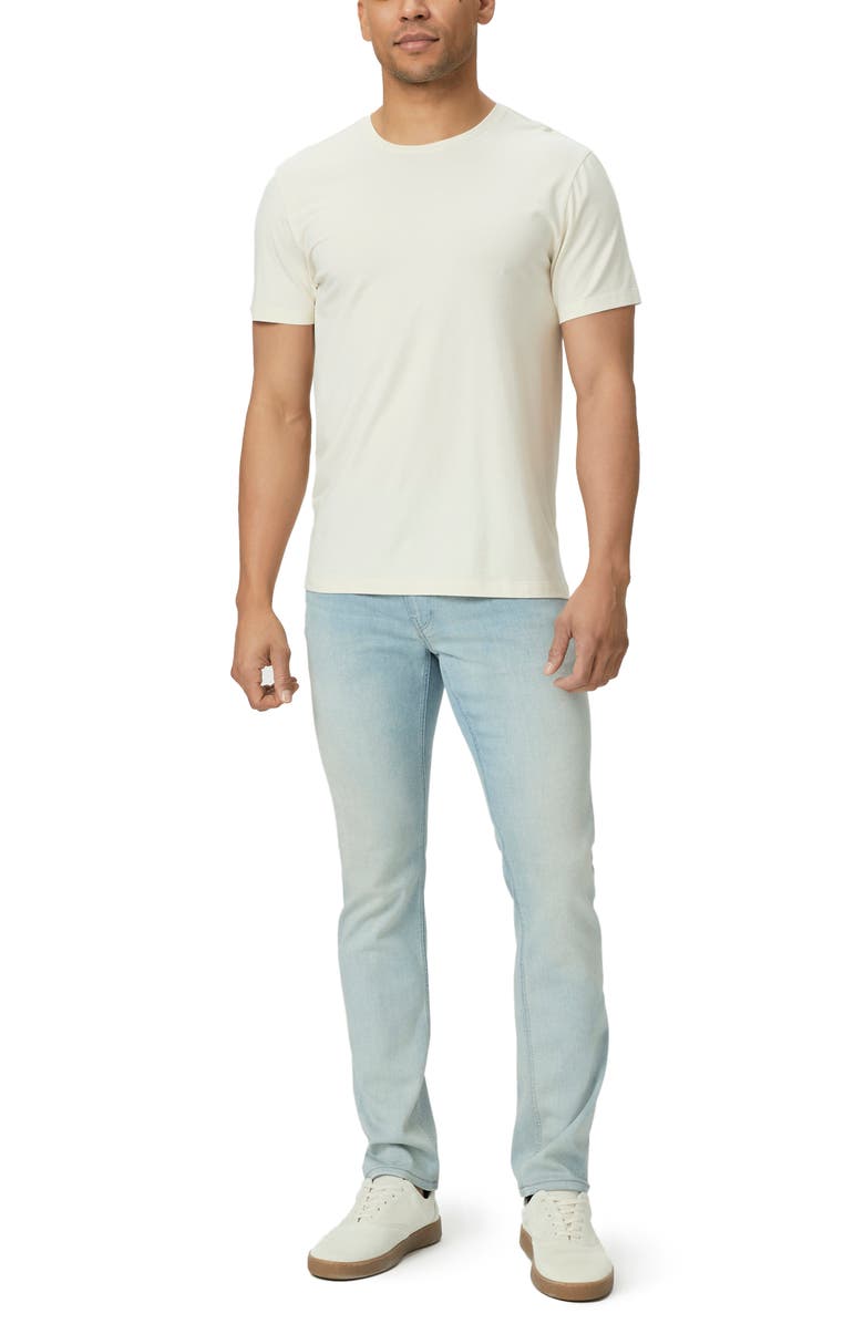 PAIGE Cash Crewneck T-Shirt, Alternate, color, Tan Ceramic