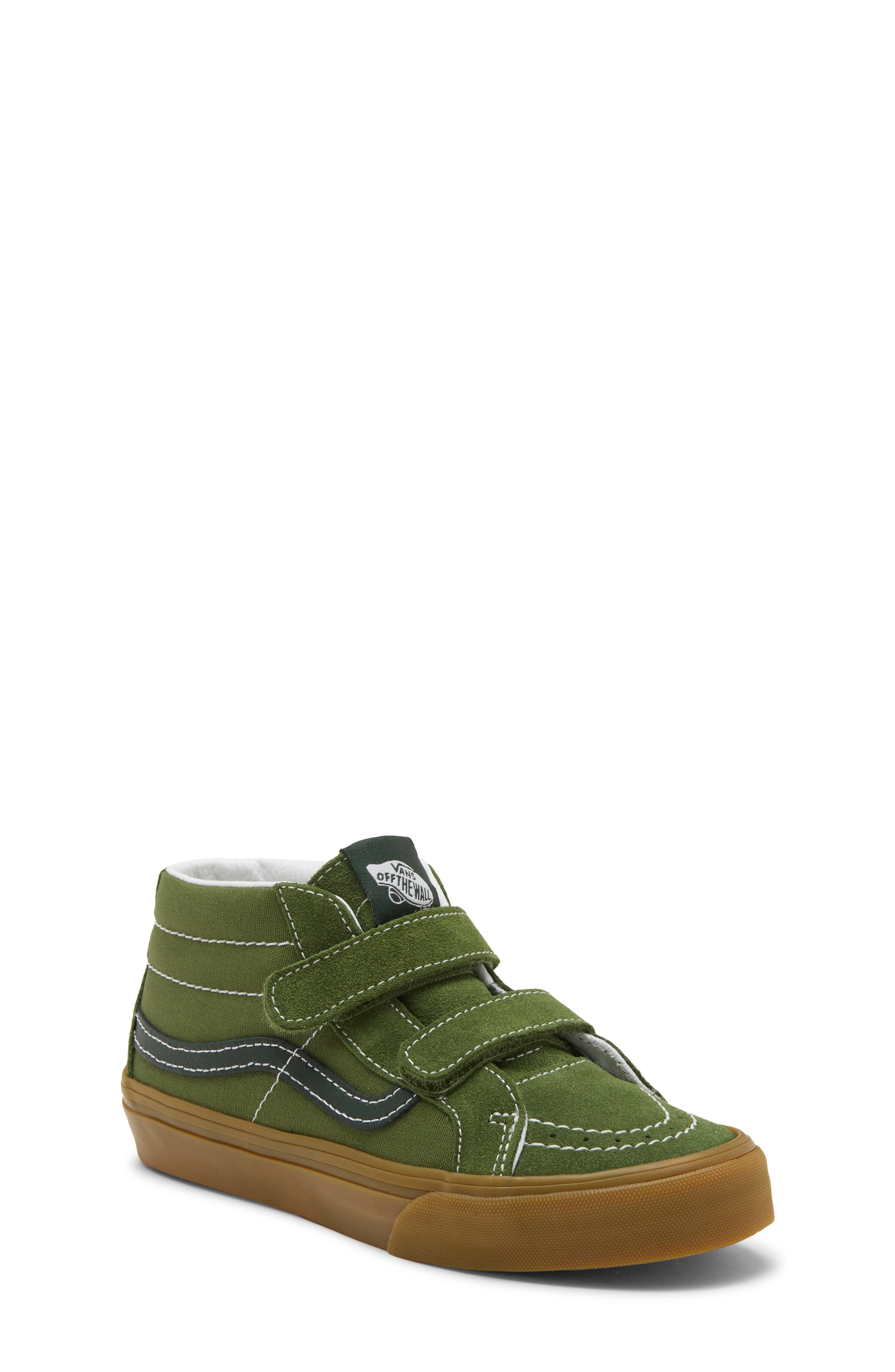 Kids' Sk8-Mid Reissue V Sneaker, Main, color, GREEN BALSAM