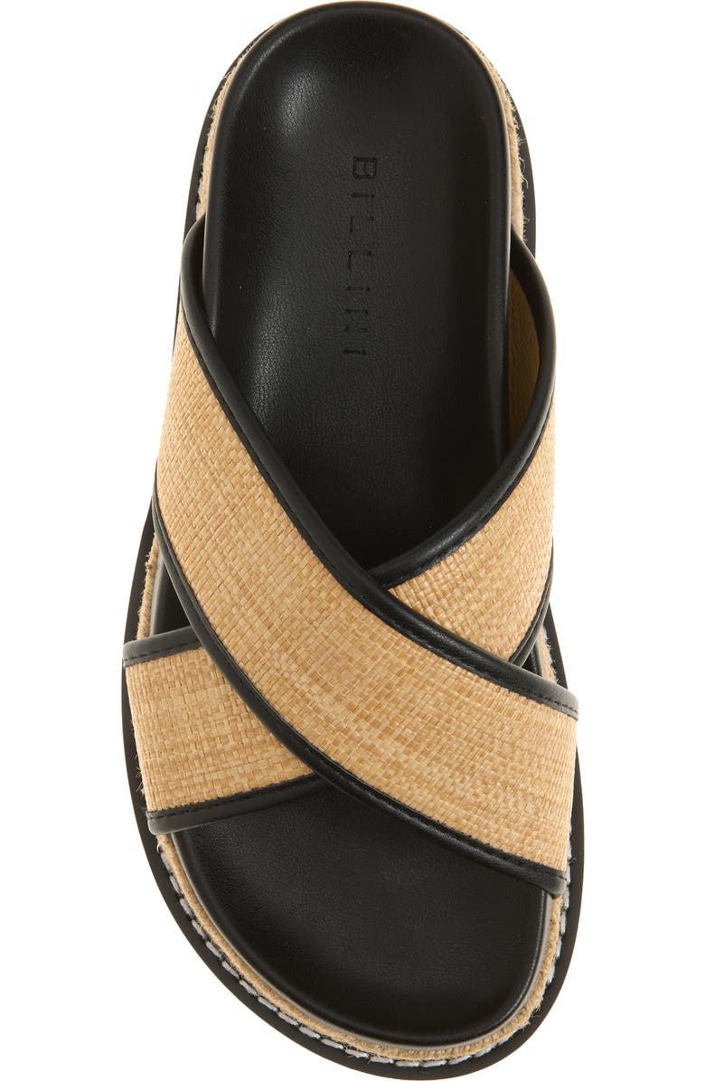 Billini Aysha Platform Sandal, Alternate, color, Natural Raffia