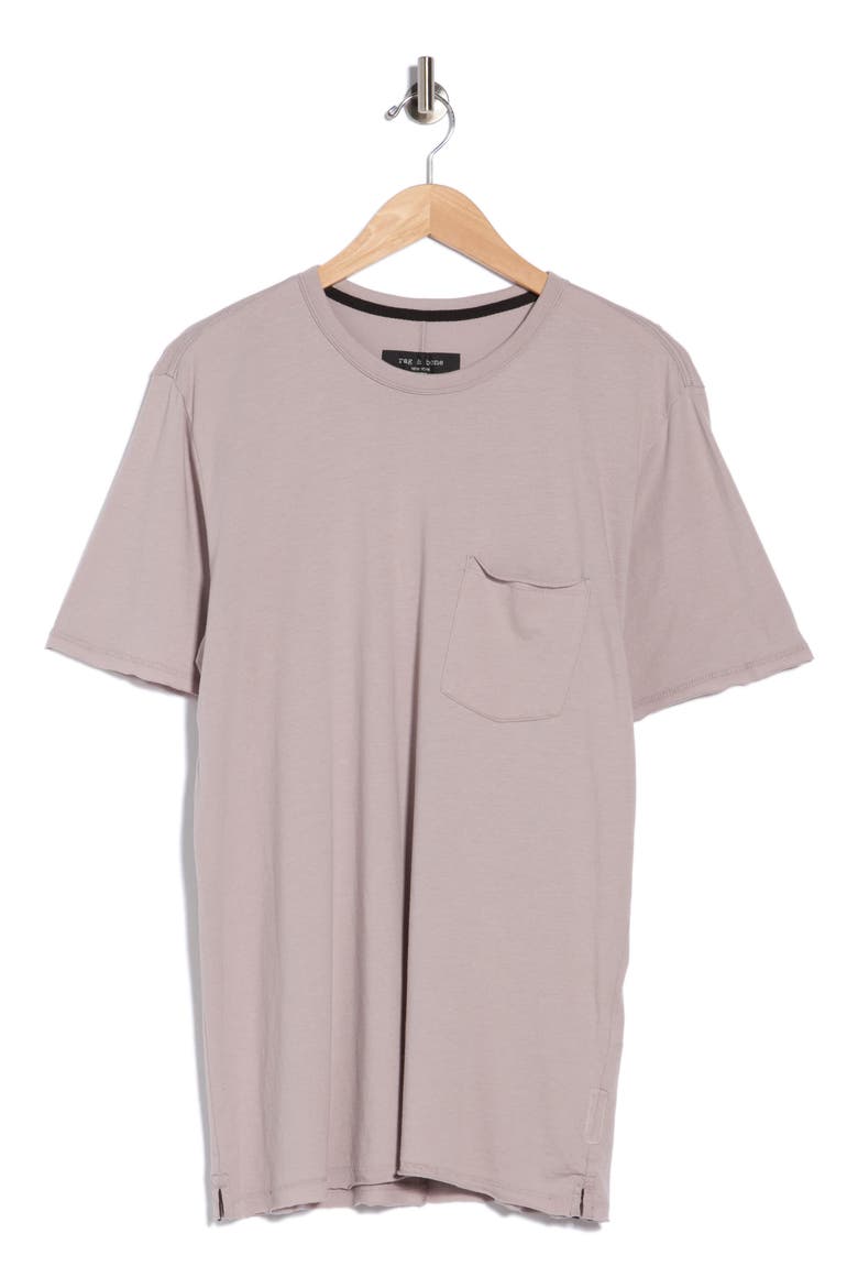 Matthew Pocket T-Shirt, Main, color, GREY PURPLE