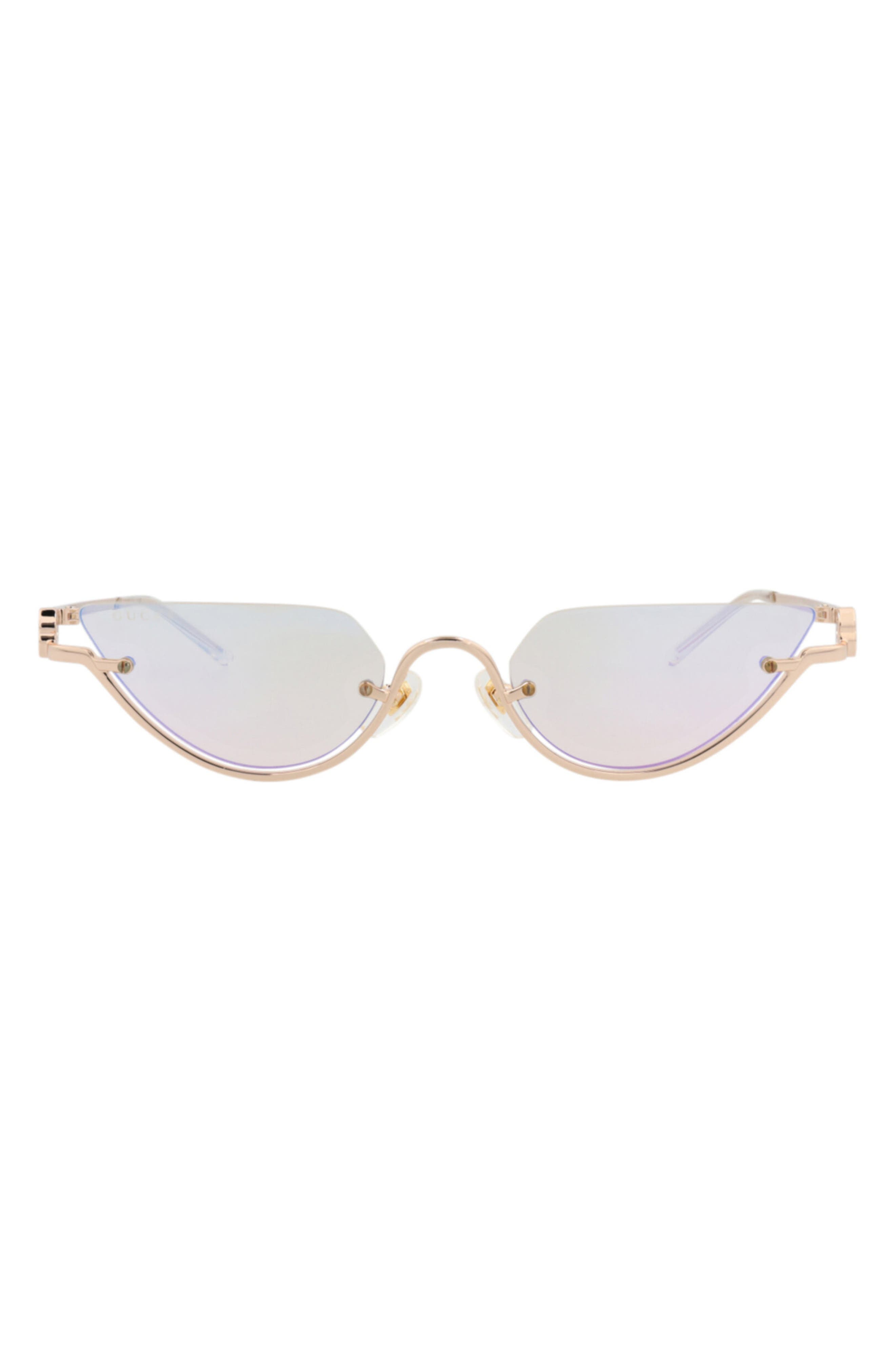 53mm Gradient Cat Eye Sunglasses