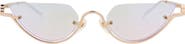 Gucci 53mm Gradient Cat Eye Sunglasses