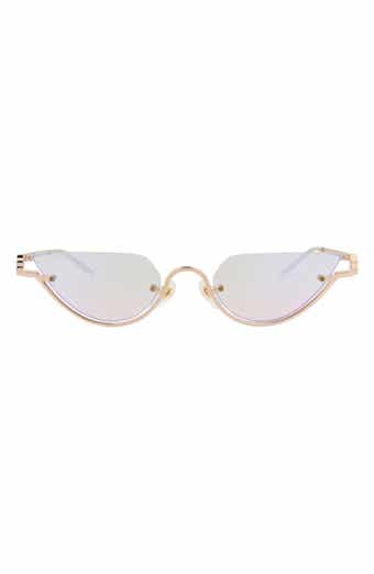 53mm Gradient Cat Eye Sunglasses