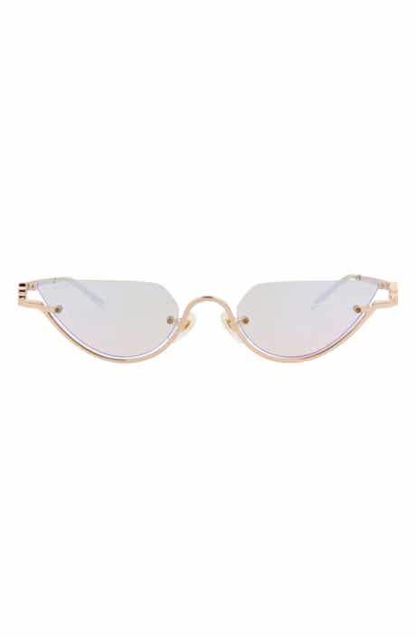 53mm Gradient Cat Eye Sunglasses