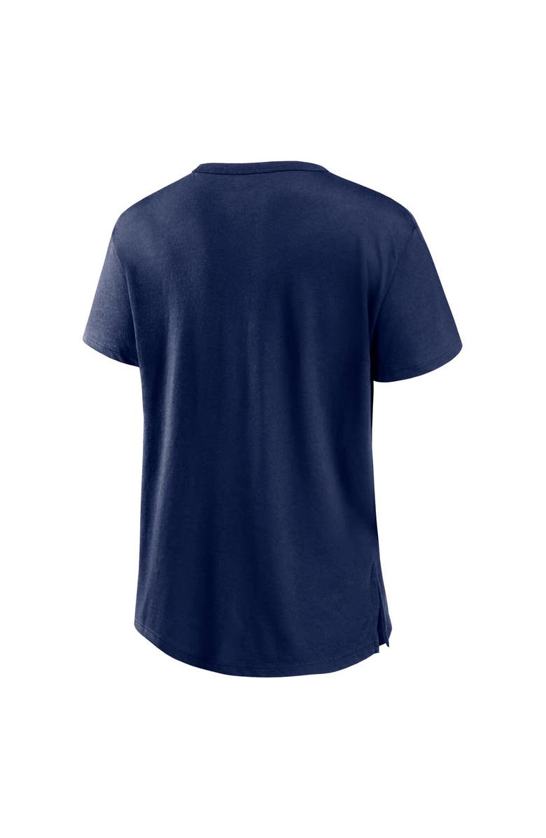 FANATICS Women's Fanatics  Navy Cal Bears Iconic High-Low T-Shirt, Alternate, color, 