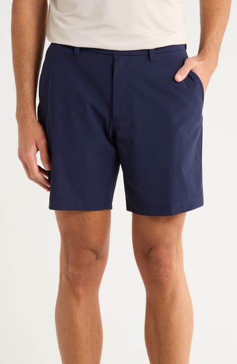 8-Inch Flat Front Golf Shorts