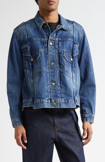 Levi's® X Sacai Women's Denim Jacket - Dark Wash | Levi's® US