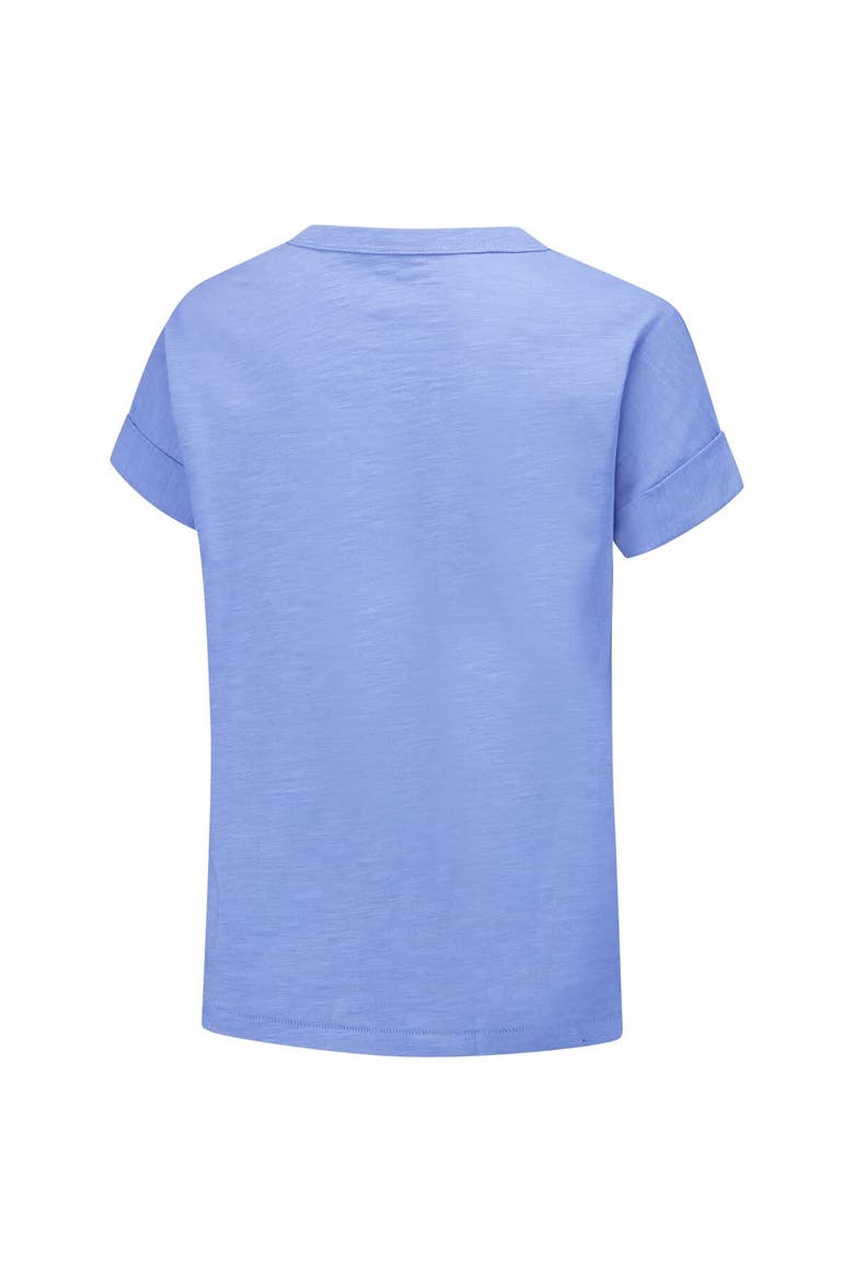 Women's League Collegiate Wear Royal Florida Gators Slub Rolled Cuff T-Shirt, Alternate, color, Royal