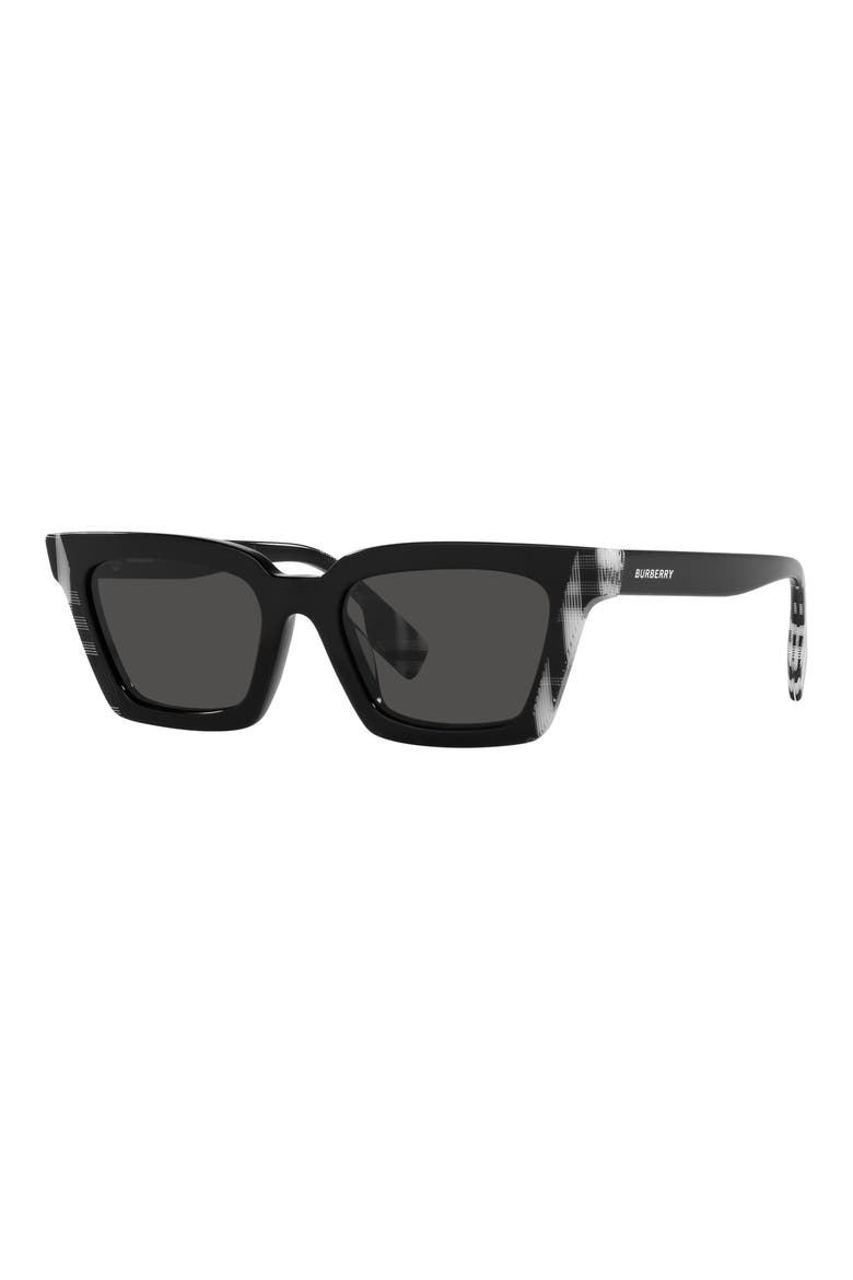 Briar 52mm Square Sunglasses, Alternate, color, DARK GREY