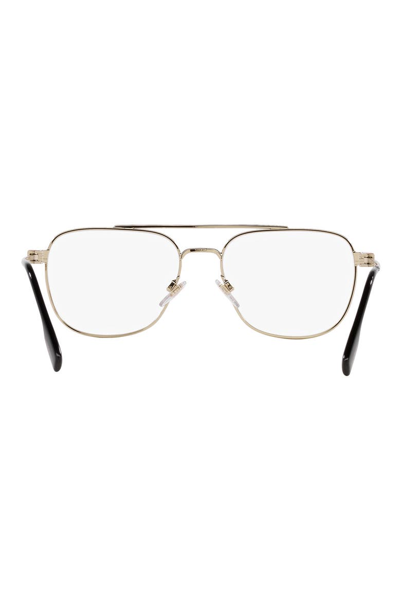 Michael 57mm Square Optical Glasses, Alternate, color, LITE GOLD