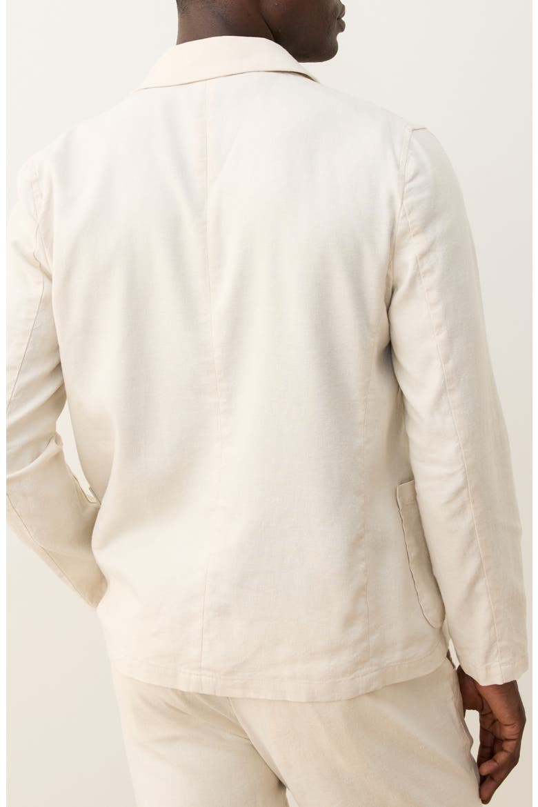 Hemp Blend Blazer, Alternate, color, NATURAL