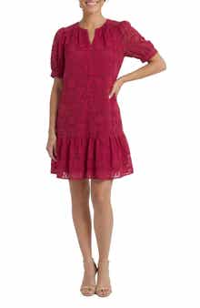 Burnout Floral Dress