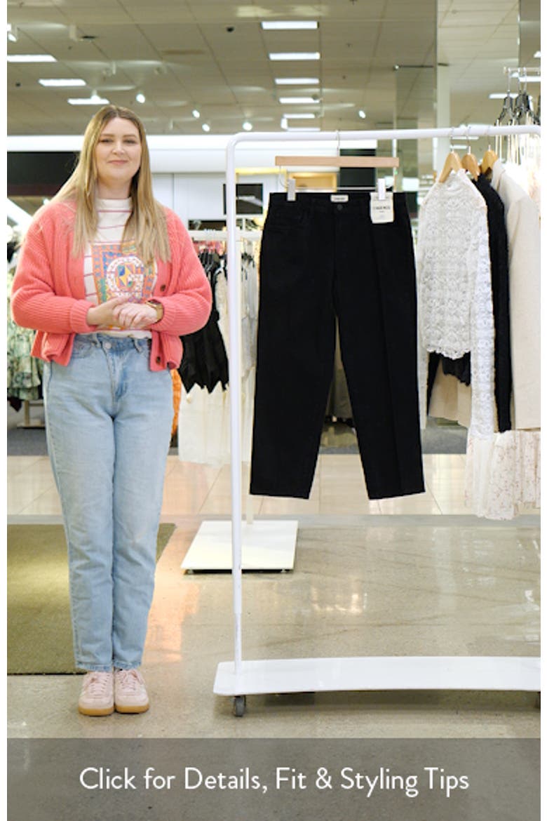 Blaine Crop Stovepipe Jeans video