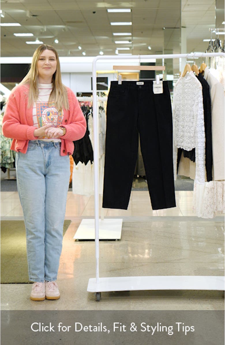 Blaine Crop Stovepipe Jeans, sales video thumbnail