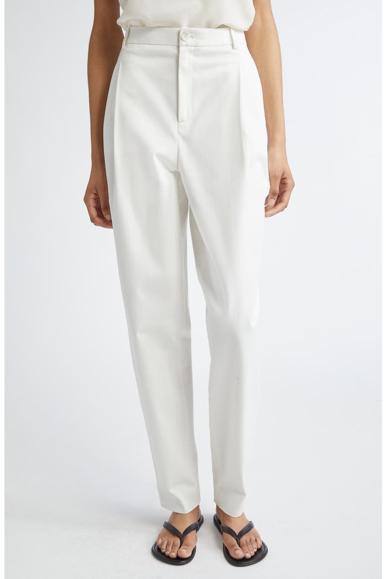Connor Tapered Straight Leg Pants, Main, color, WHITE