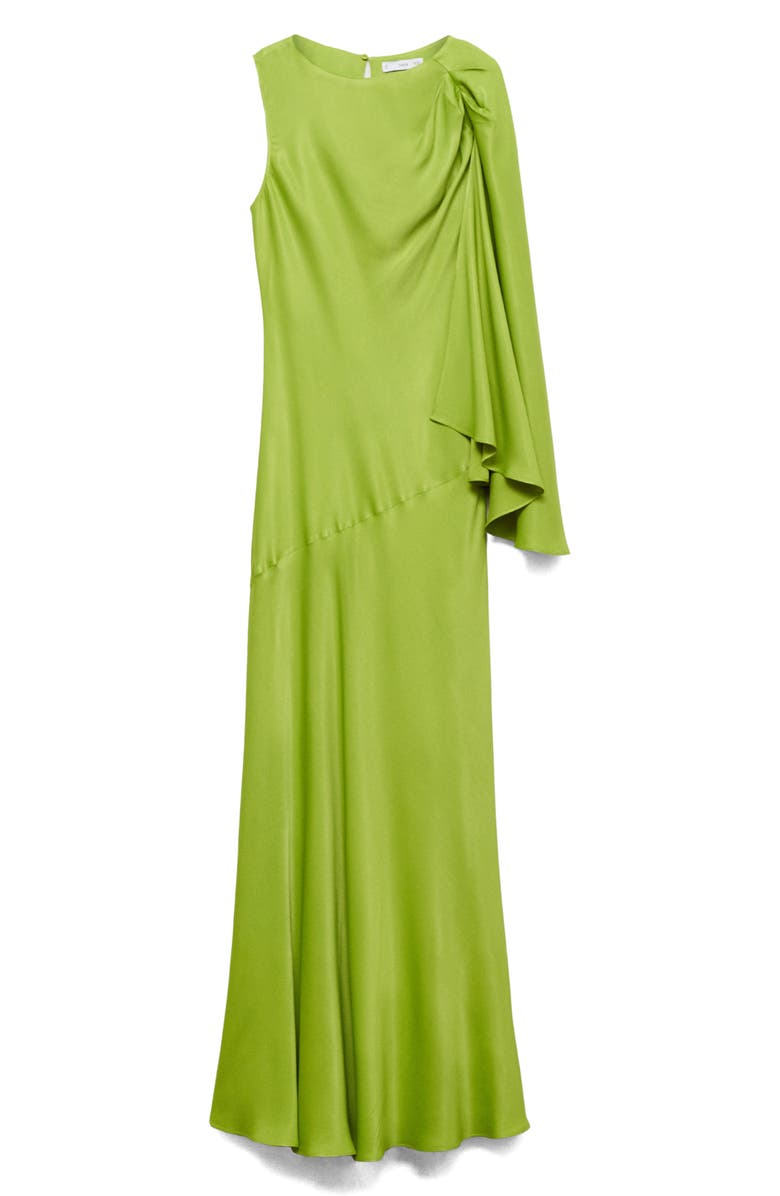 MANGO Asymmetric A-Line Dress, Main, color, 