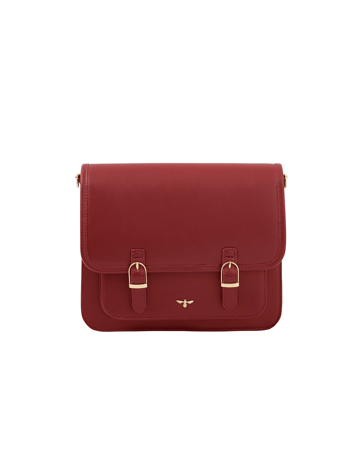 Fable England Wonderland Satchel, Alternate, color, Cherry Red