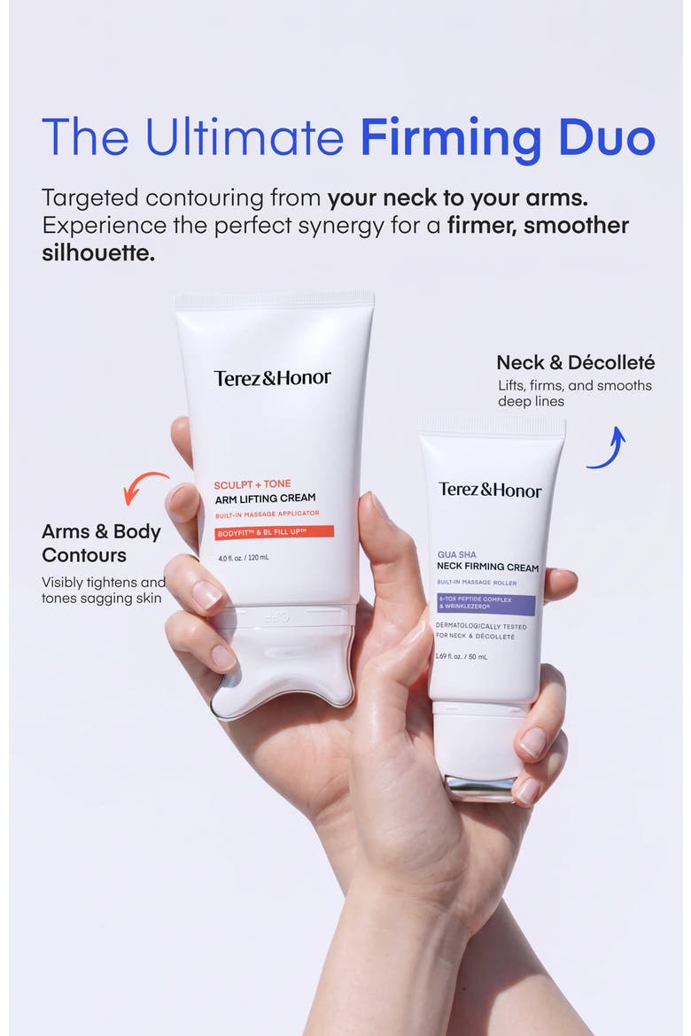 Gua Sha Neck Firming Cream, Alternate, color, Purple, White