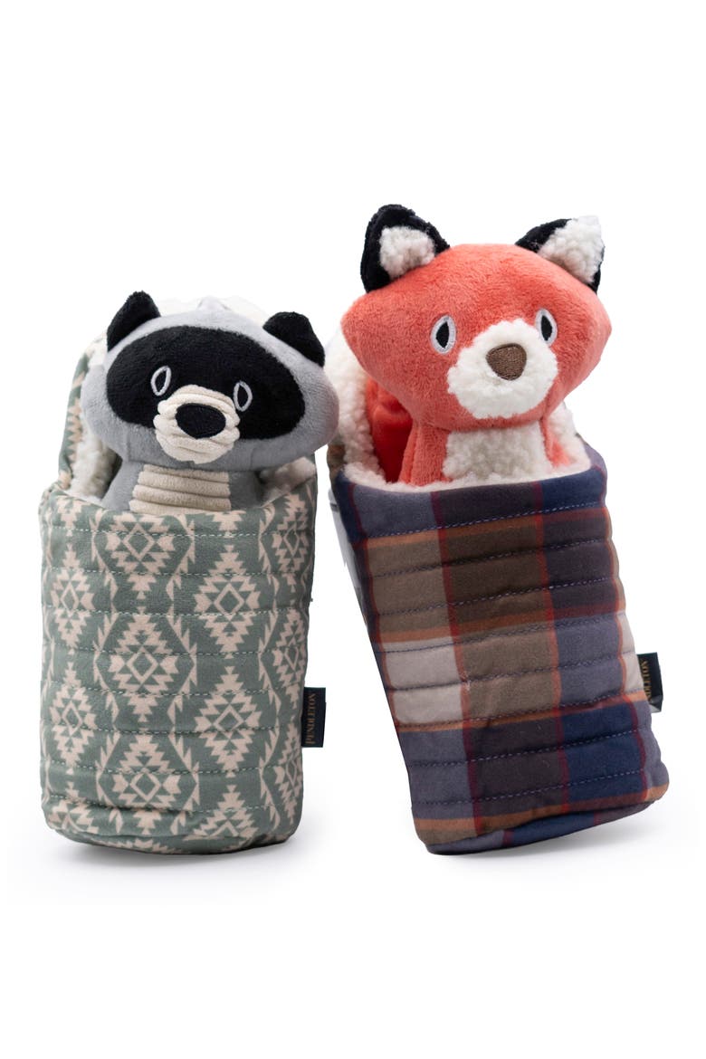 Camp Pal Dog Toy, Alternate, color, RACOON
