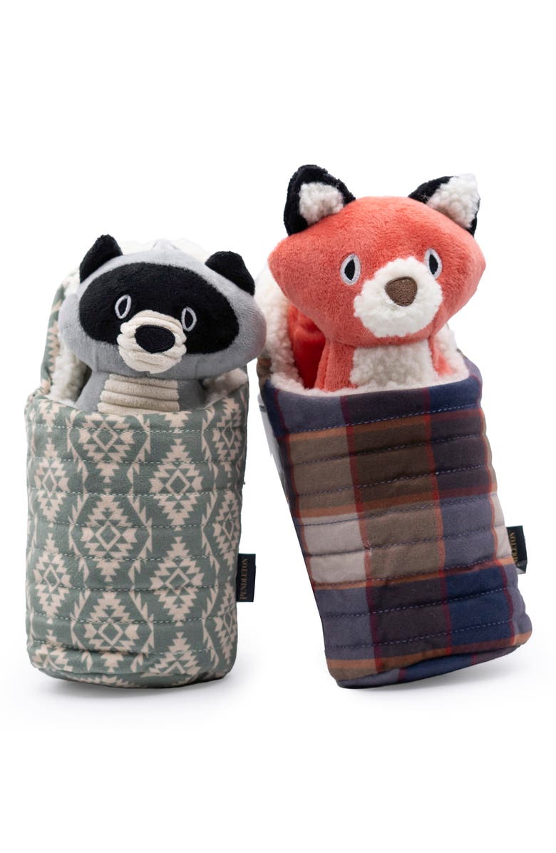 Pendleton Camp Pal Dog Toy, Alternate, color, Racoon