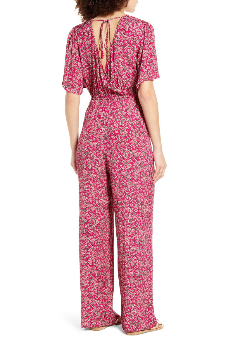 Ibiza Jumpsuit, Alternate, color, MAHOGANY CREAM