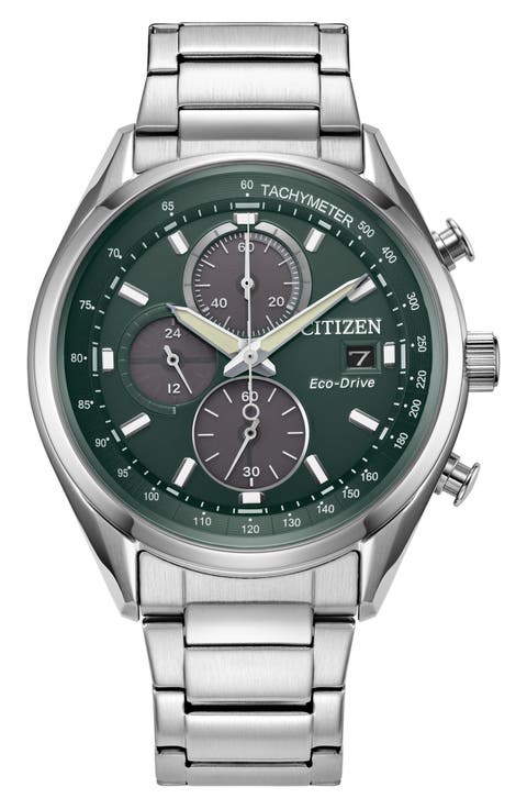 Eco-Drive Chronograph Bracelet Watch