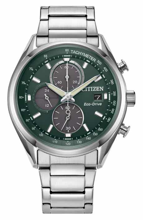 Eco-Drive Chronograph Bracelet Watch