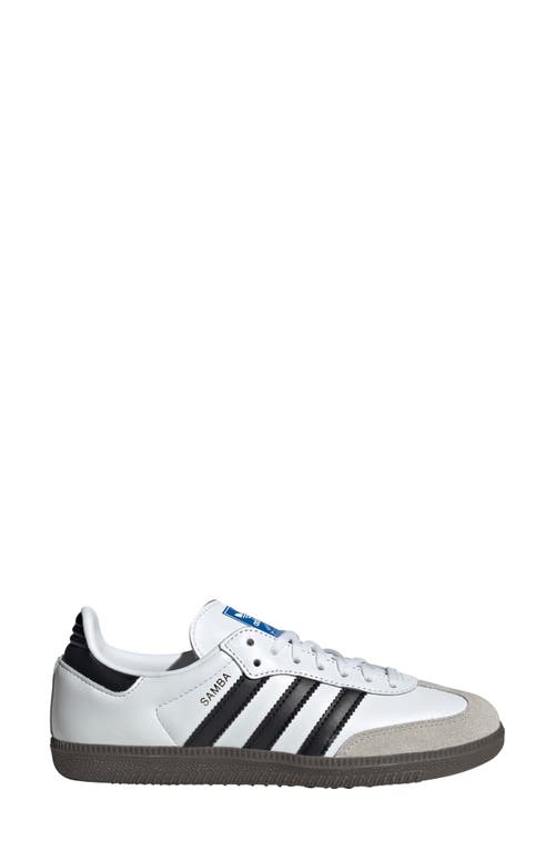 Adidas Originals Sneakers Samba Og Kids In White/clear Orange/gum