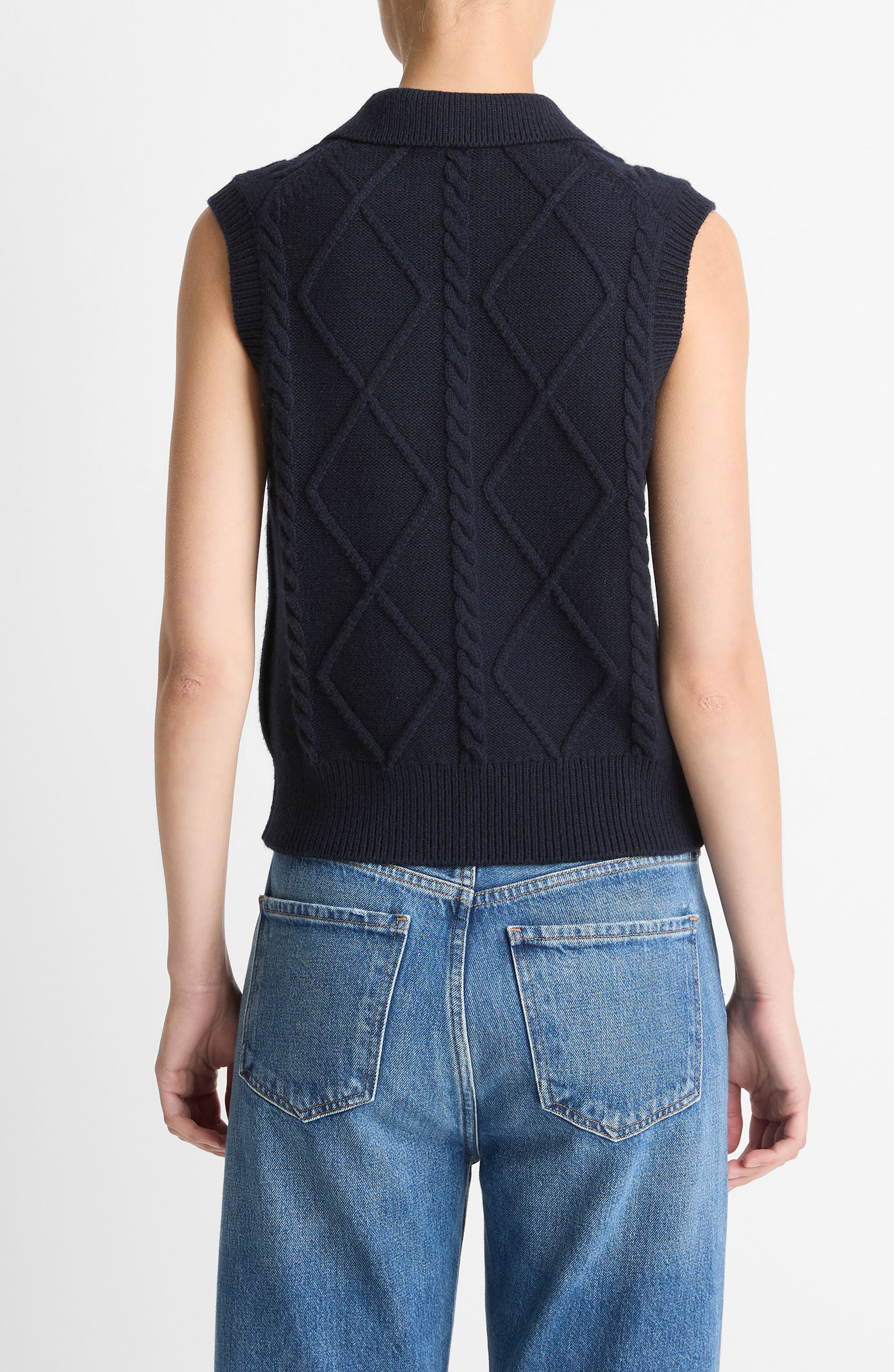 Polo Cable Sweater Vest - image 4