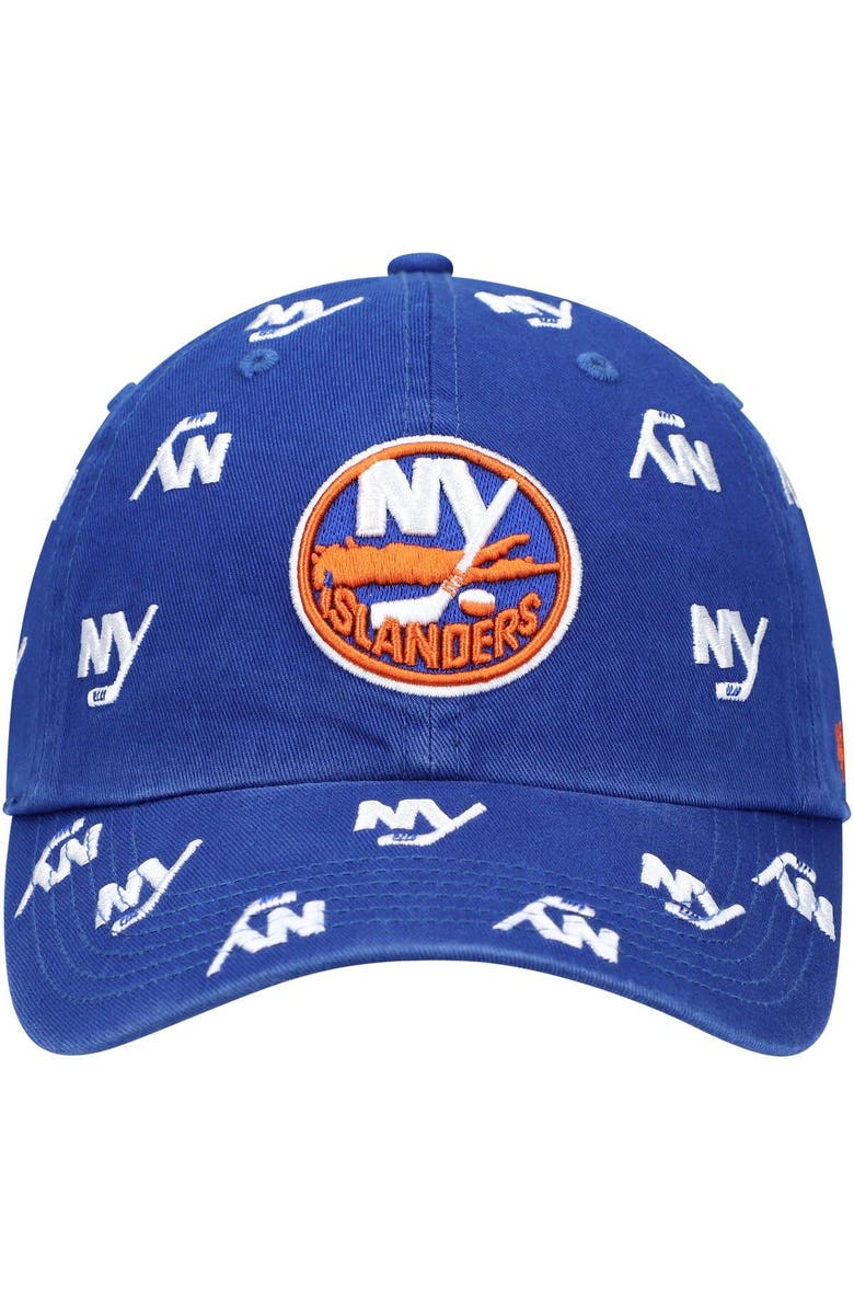 '47 Women's '47 Royal New York Islanders Confetti Clean Up Logo Adjustable Hat, Alternate, color, 