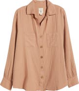 Billabong Swell Gauze Button-Up Shirt