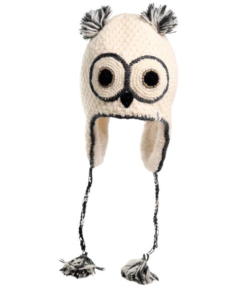 NIRVANA DESIGNS NIRVANA DESIGNS CROCHET OWL HAT 