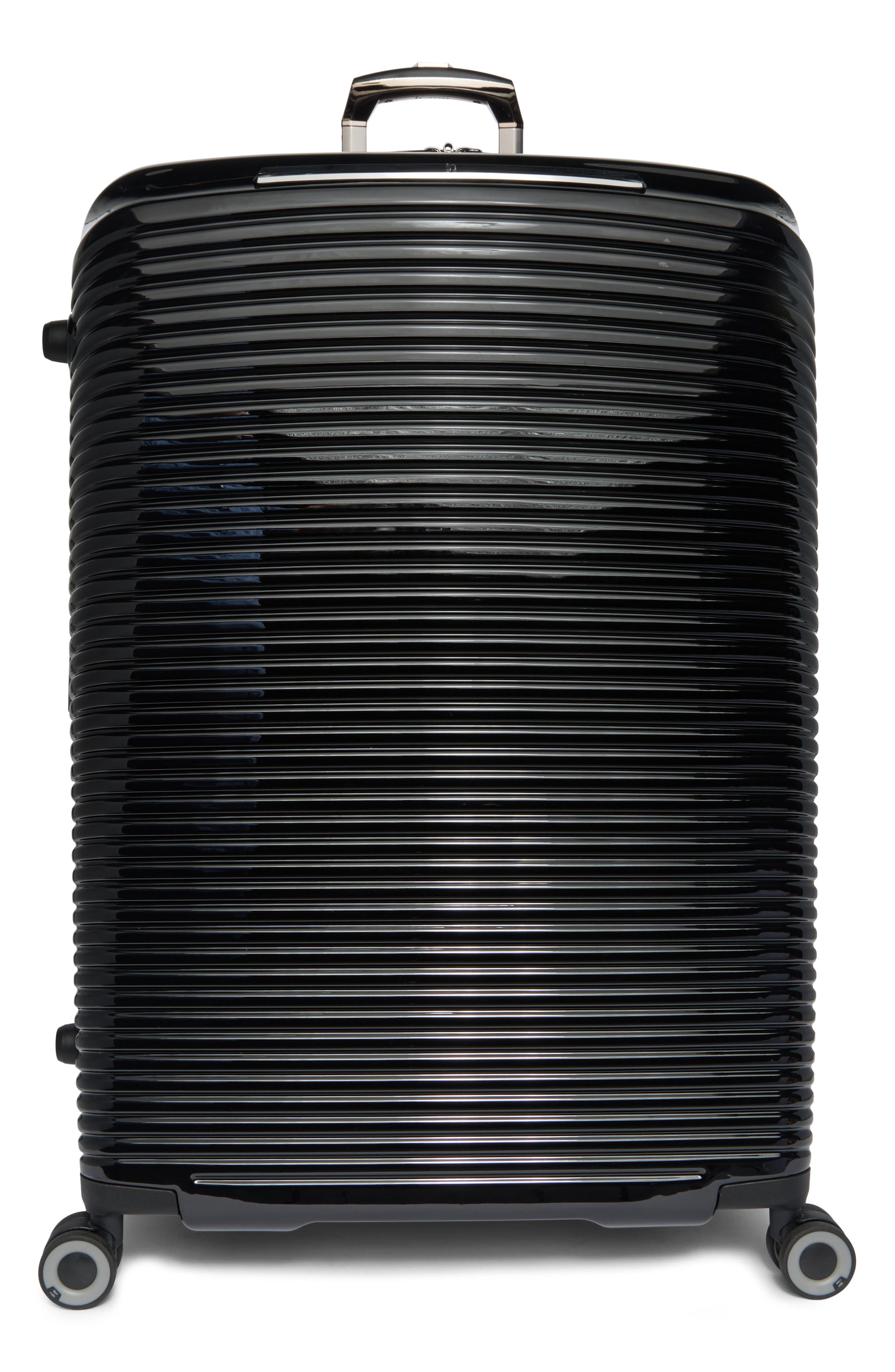 IT LUGGAGE Traversed 31-Inch Spinner Carry-On Luggage, Main, color, Black