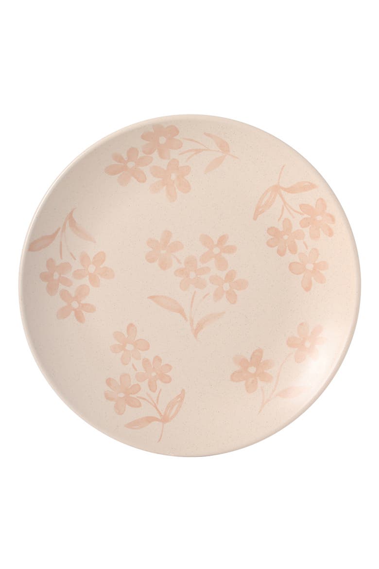 Admiral Hall 16-Piece Floral Stoneware Dinnerware Set, Alternate, color, Pink