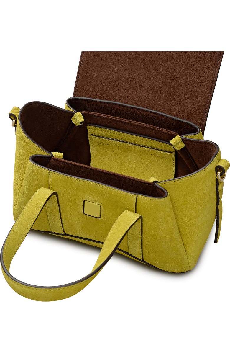 Radley The Chancery - Suede Small Flapover Satchel Bag, Alternate, color,