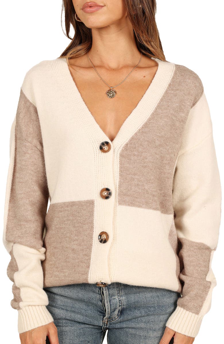 Petal & Pup Millie Check Cardigan, Alternate, color, 