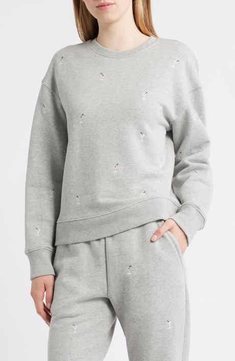 Rails Ramona Martini Embroidered Cotton Sweatshirt