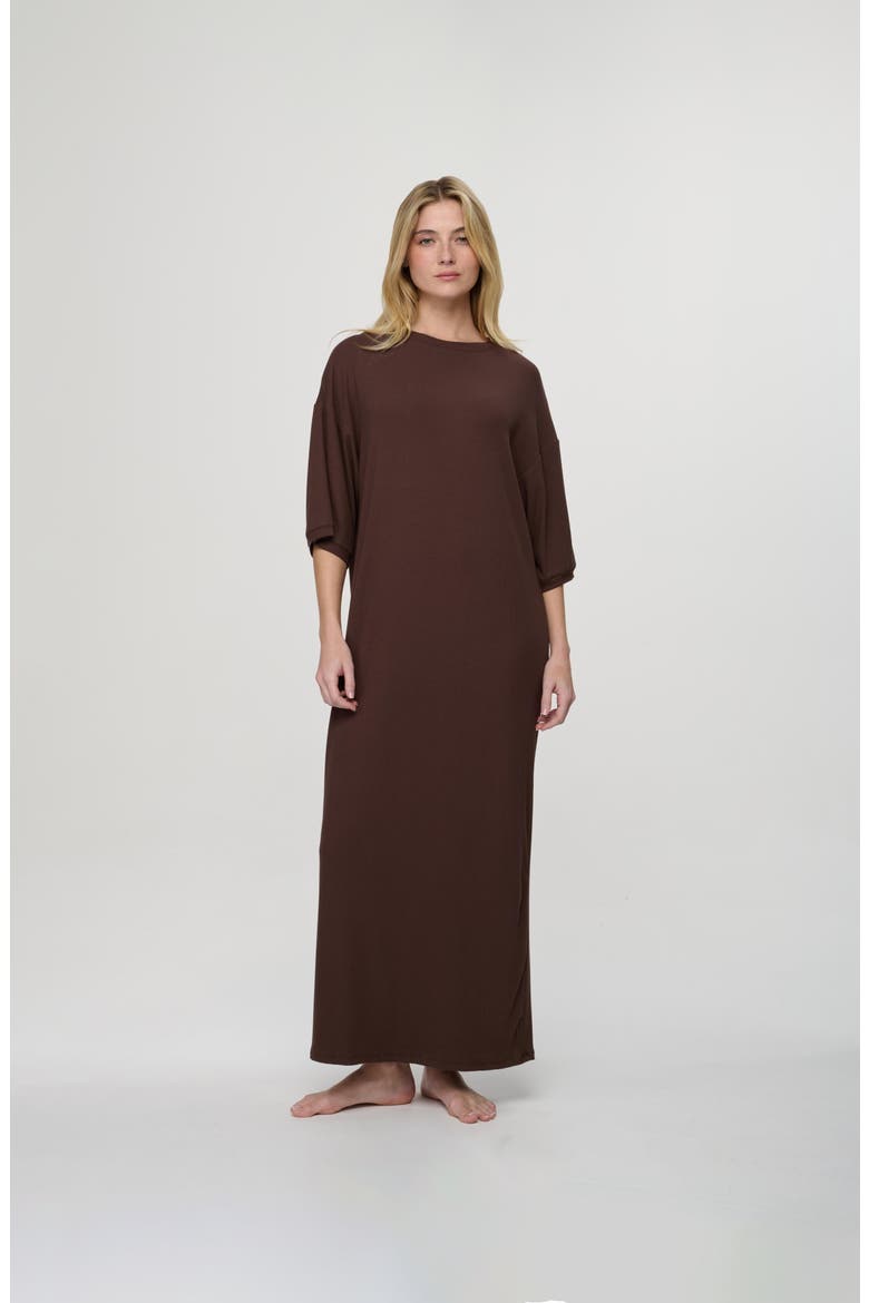 Ally Dress, Main, color, Brown