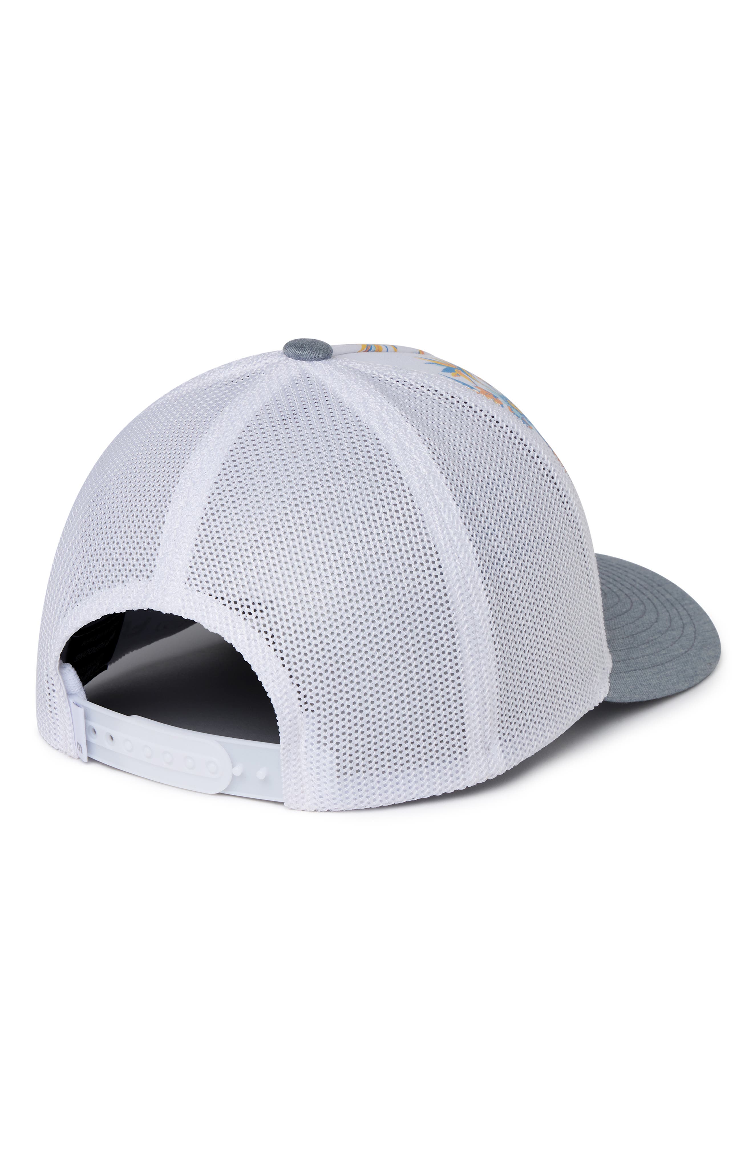 TravisMathew Salt Pond Beach Floral Trucker Hat (Men) | Nordstrom