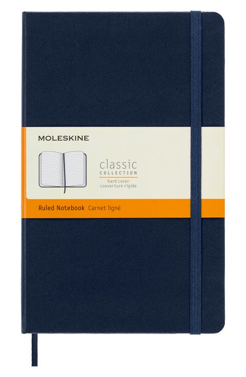 Large Ruled Hardcover Notebook
