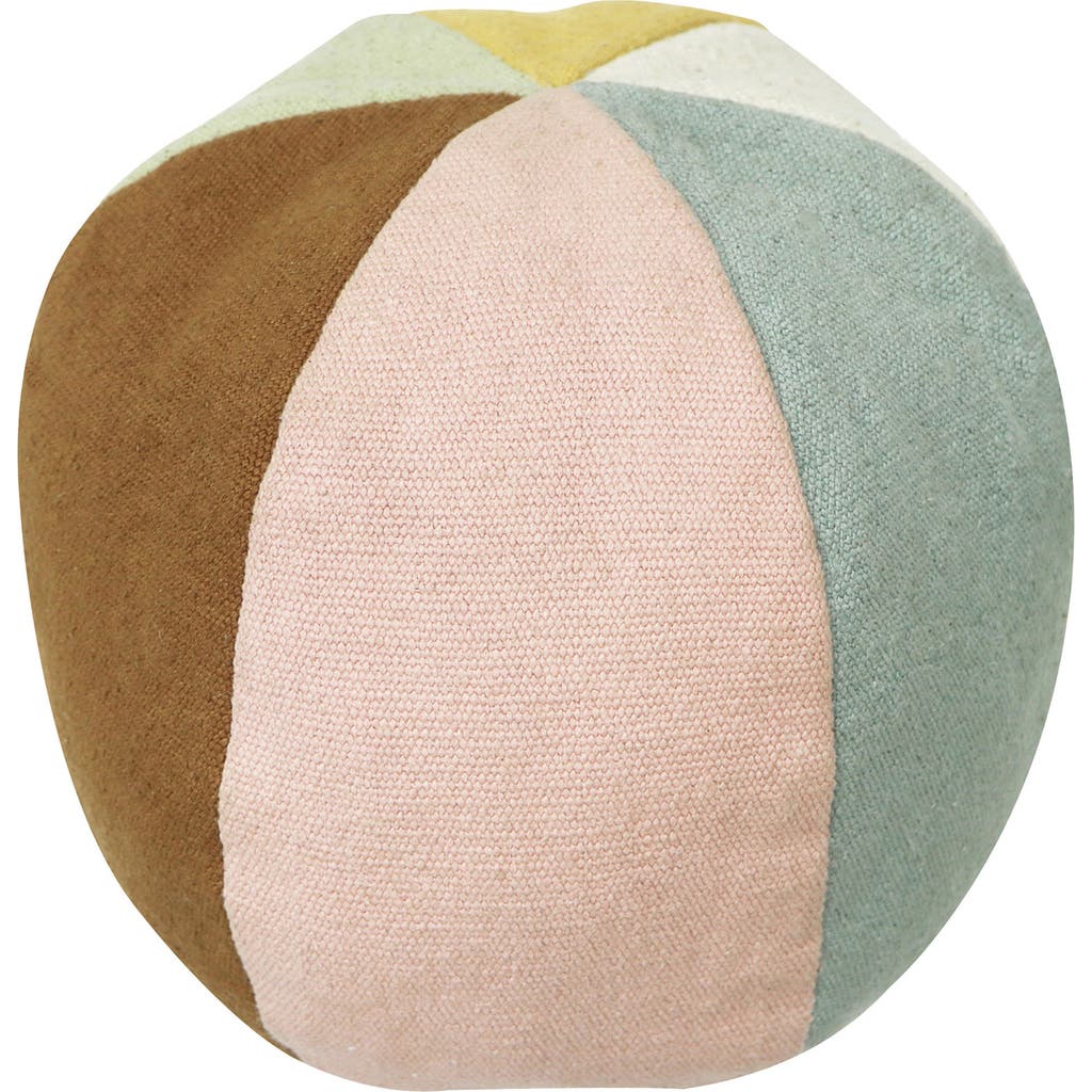 Lorena Canals Beach Ball Cushion in Vintage Nude Vintage Blue  product
