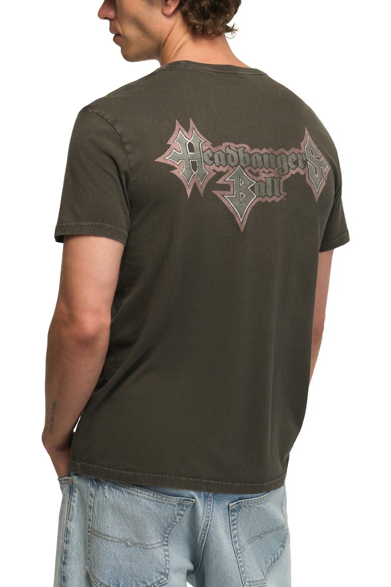 MTV Headbanger's Ball Cotton Blend Graphic T-Shirt, Alternate, color, BELUGA