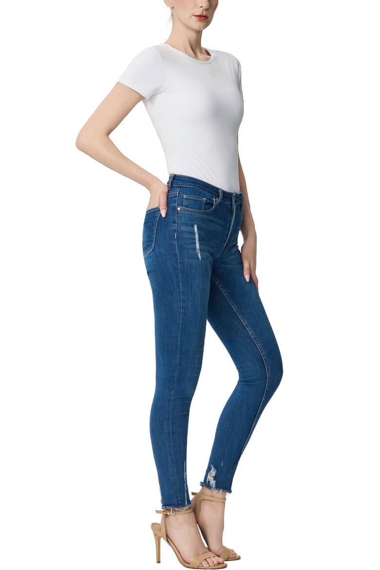 Women's Crew Neck Short Sleeve Bodysuit, Alternate, color, White