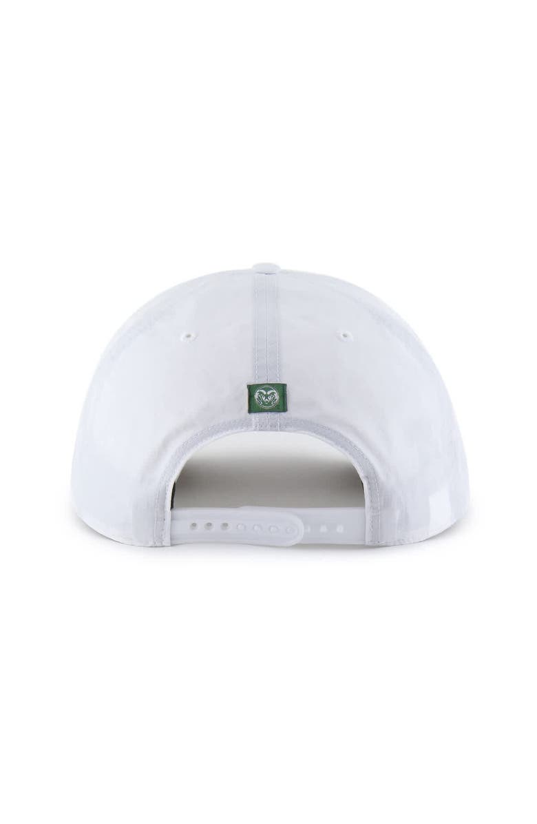 '47 Men's '47  White Colorado State Rams Fairway Hitch Adjustable Hat, Alternate, color, 