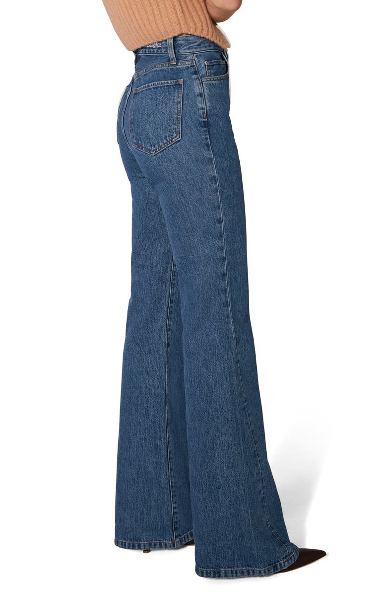 Favorite Daughter The Valentina Super High Waist Flare Jeans, Alternate, color, Montreal